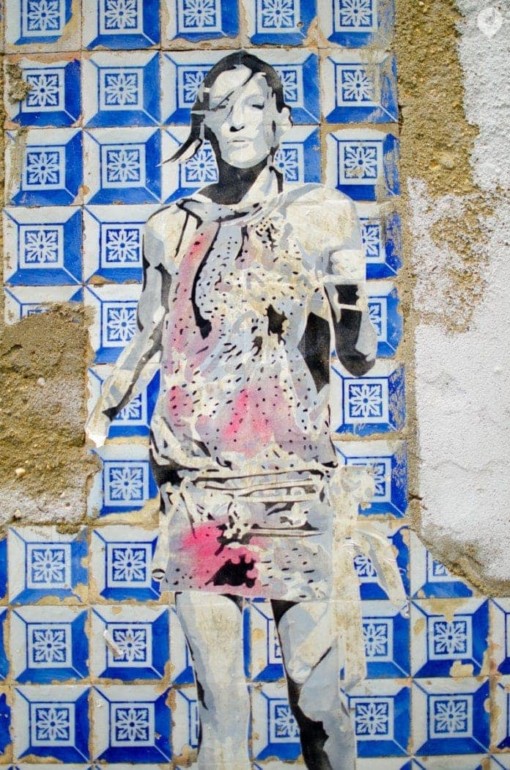 Streetart in Lissabon