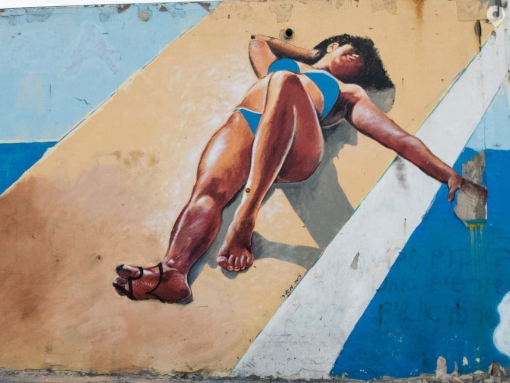 Streetart in Tel Aviv, Israel