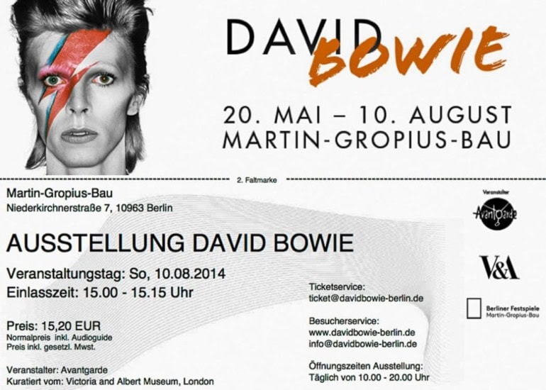 David Bowie Gewinnspiel