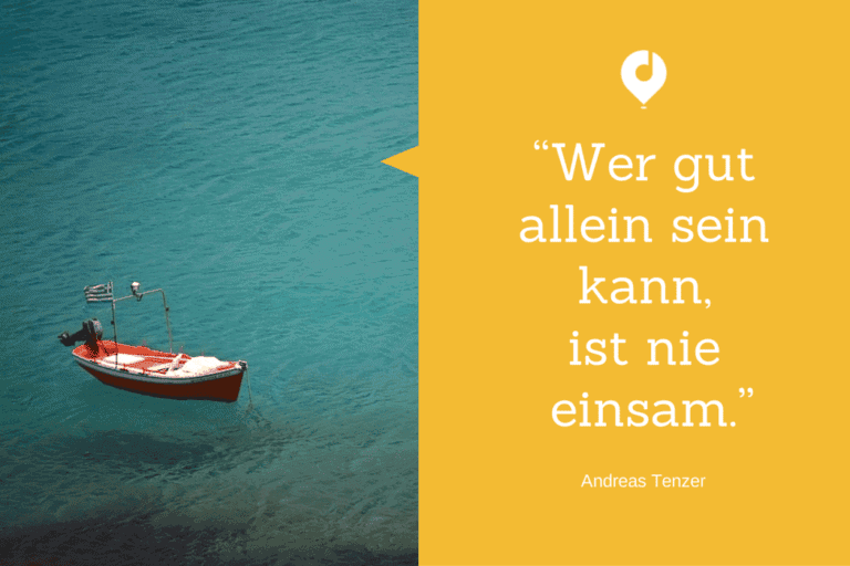 Warum ich gerne allein reise
