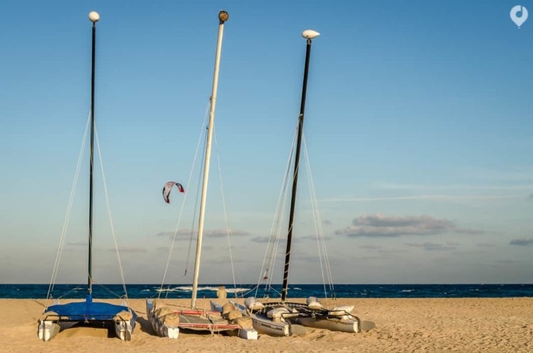 Fuerteventura Highlights - Strand am Flag Beach Windsurf Centre Corralejo