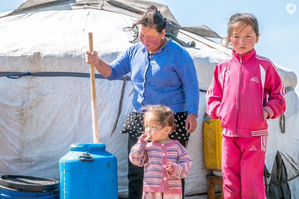 Mongolei: die Nomaden-Familie