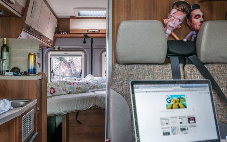 Vanlife digital: Arbeiten unterwegs