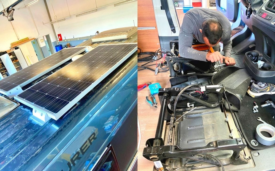 Das Dicke Strom-Update Für Den Van: 420Wp Solar & 200Ah LiFePo4! | Movin'n'Groovin