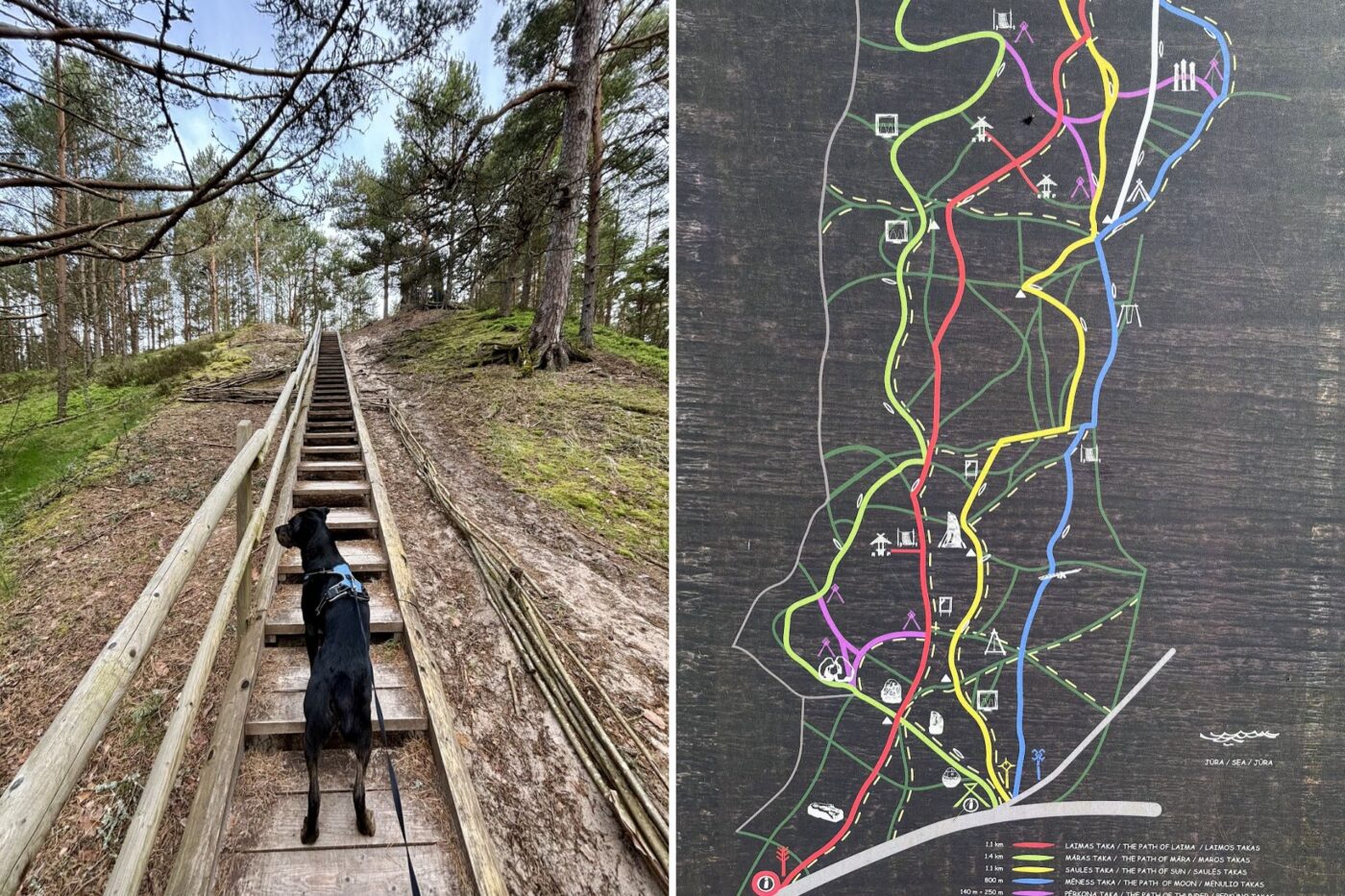 Lettlands Ostküste: Bernāti Naturpark